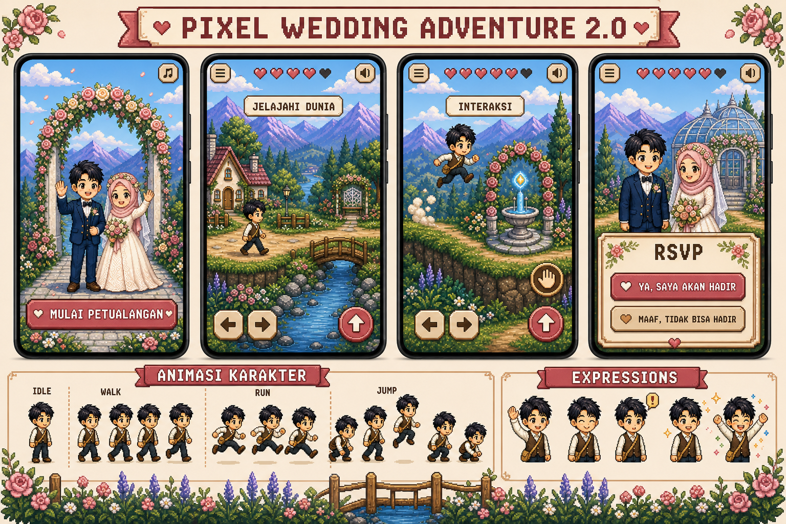 Preview Pixel Wedding Adventure
